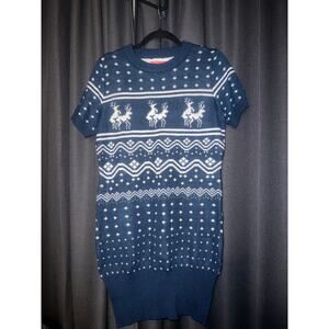 Ugly Christmas Sweater Xmas Size Large Tipsy Elves Dress